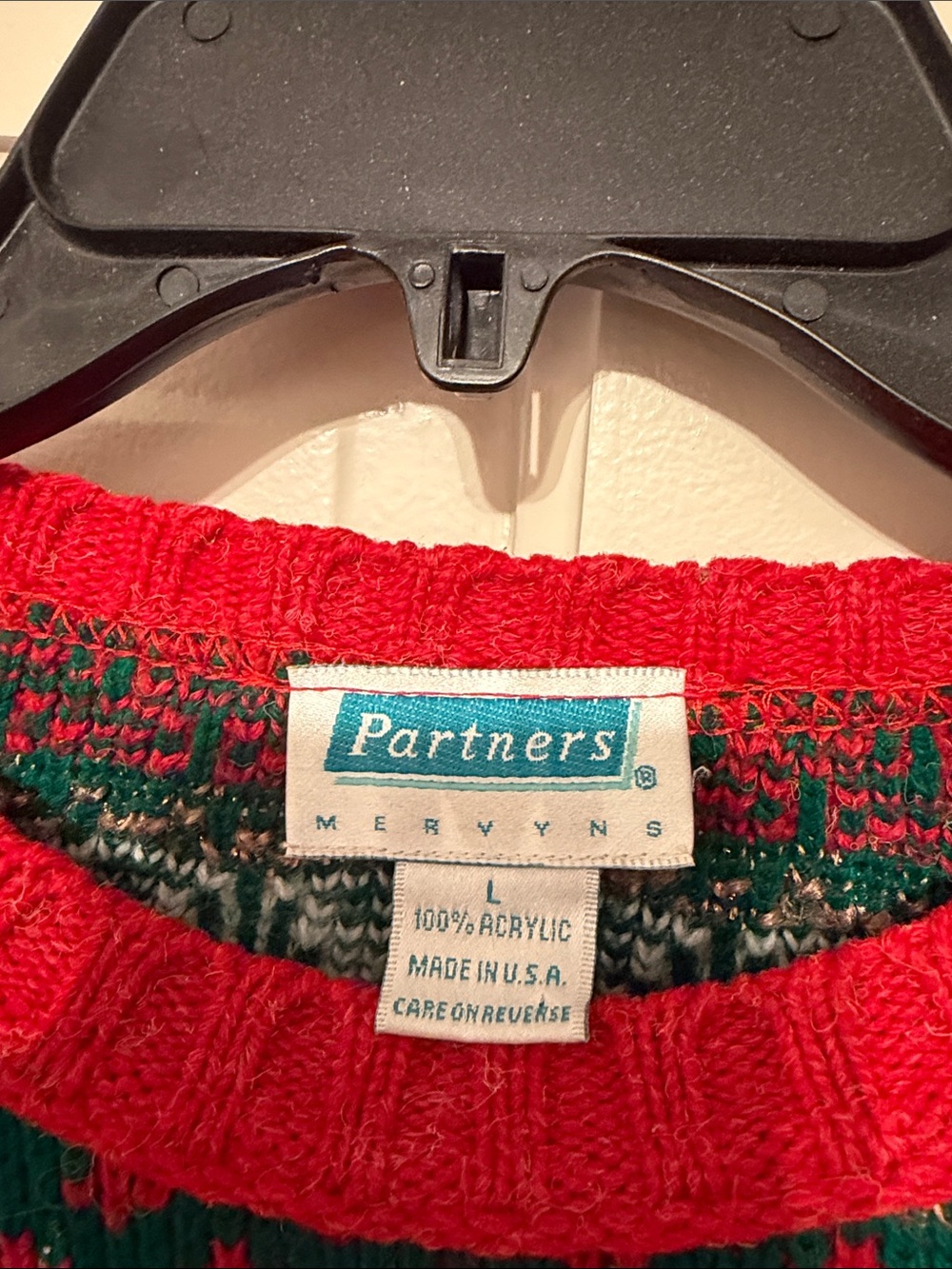 Partners by mervyns Vintage 90s Christmas sweater - Picture 4 of 6